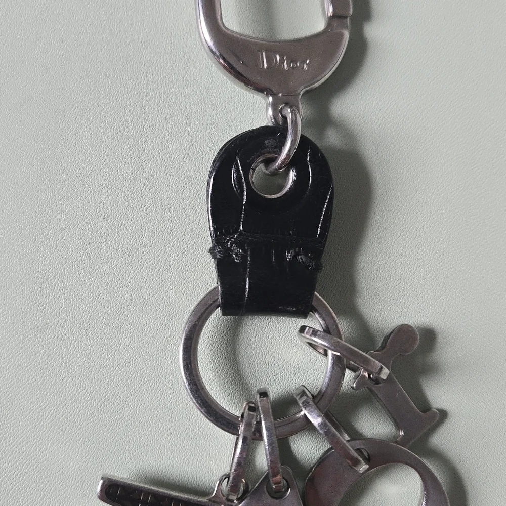 Authentic Dior Bag Charm & Key Holder